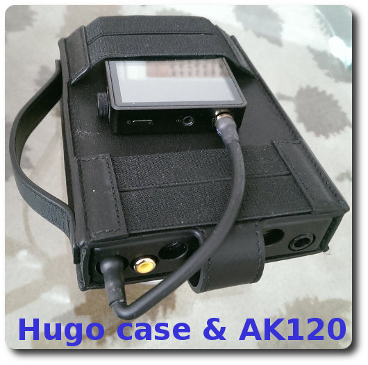 Hugo in case with AK120